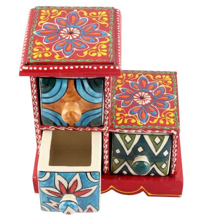 Spice Box Masala Rack Container Gift Items 